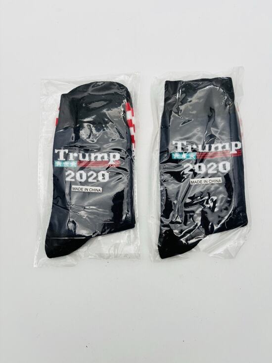 Trump Other - 2 - UNISEX "TRUMP 2020" SOCKS ONE SIZE REPUBLICAN/PRESIDENT RED, WHITE AND BLUE